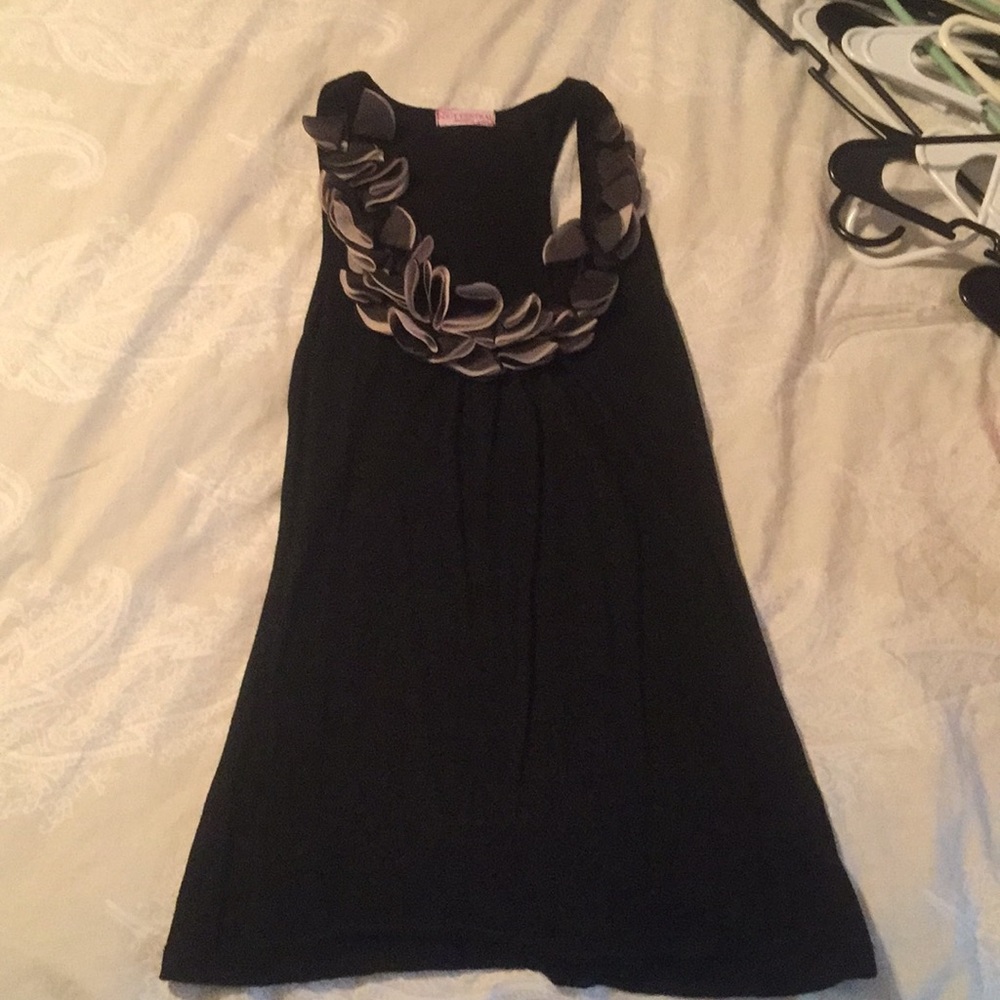 Black razor back Tank Top